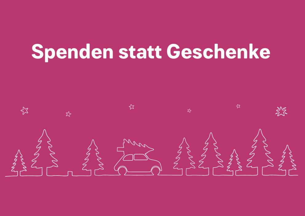 Spenden statt Geschenke